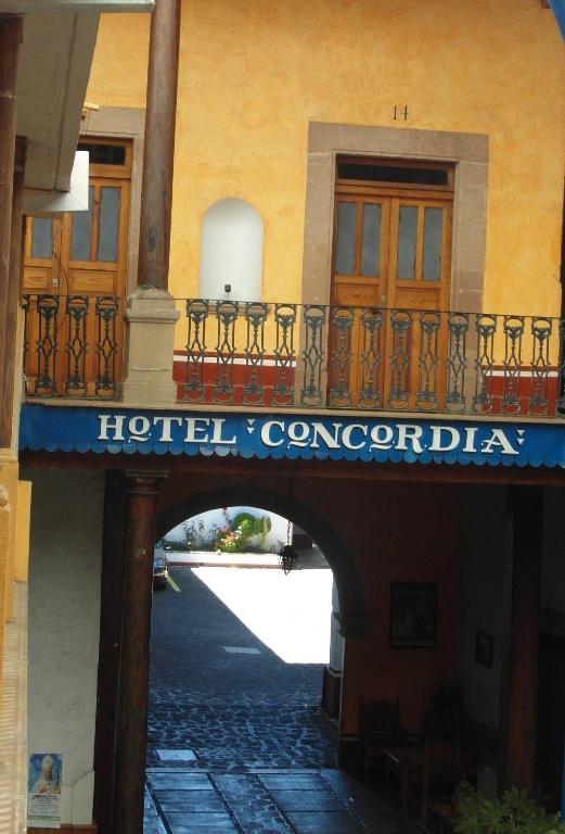 Hotel Concordia Pátzcuaro Eksteriør bilde
